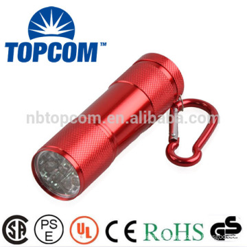 pocket emergecy mini 9 led light torch